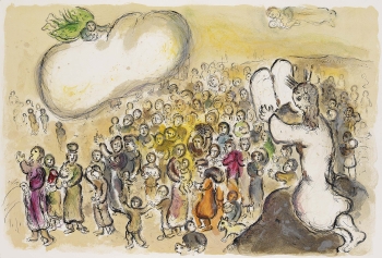 Marc Chagall - From: The Story of the Exodus