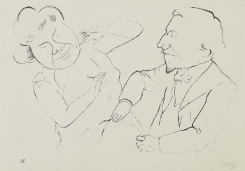 George Grosz - Plauderstunde