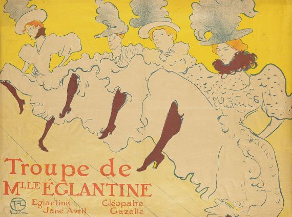 Henri de Toulouse-Lautrec - La Troupe de Mademoiselle Eglantine