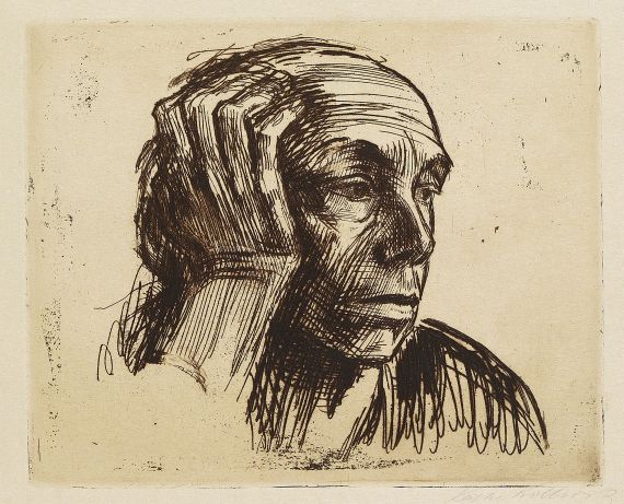 Käthe Kollwitz - Selbstbildnis