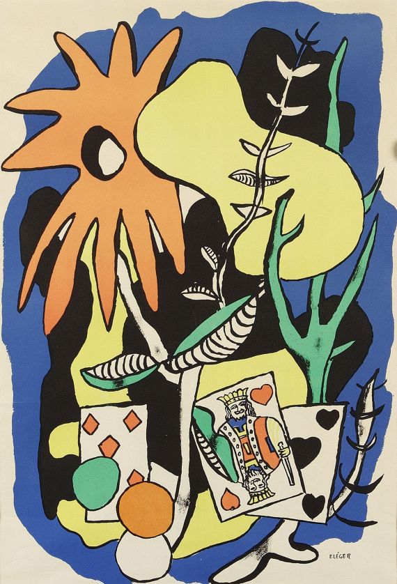 Fernand Léger - The king of hearts