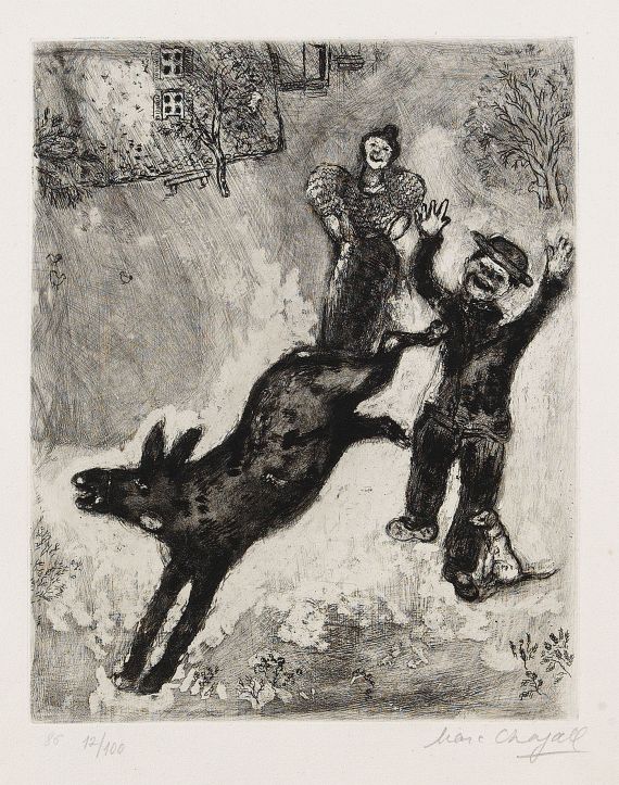 Marc Chagall - Aus: Jean de La Fontaine, Fables