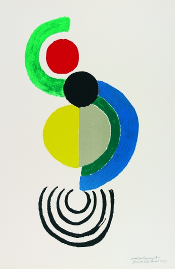 Sonia Delaunay-Terk - Composition au point rouge