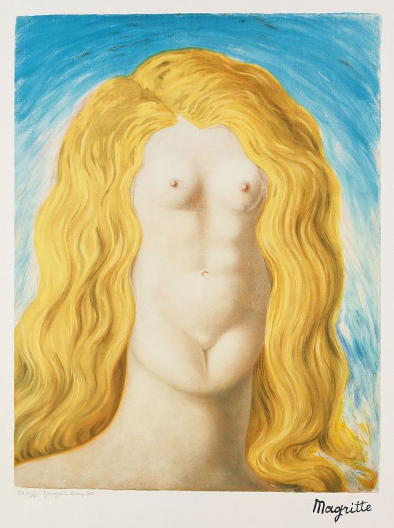 René Magritte - Le viol