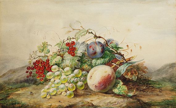 Julie Palmyre van Marcke - Früchtestillleben