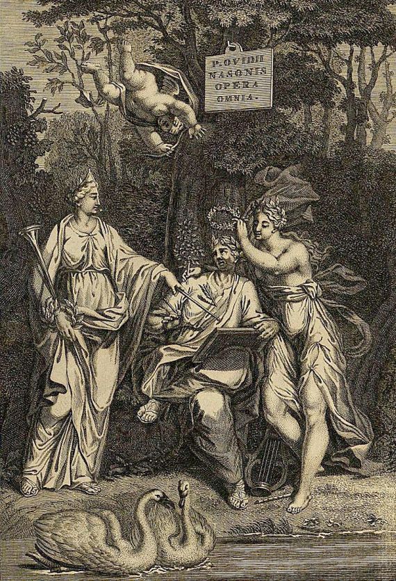 Publius Ovidius Naso - Opera omnia. 1727.