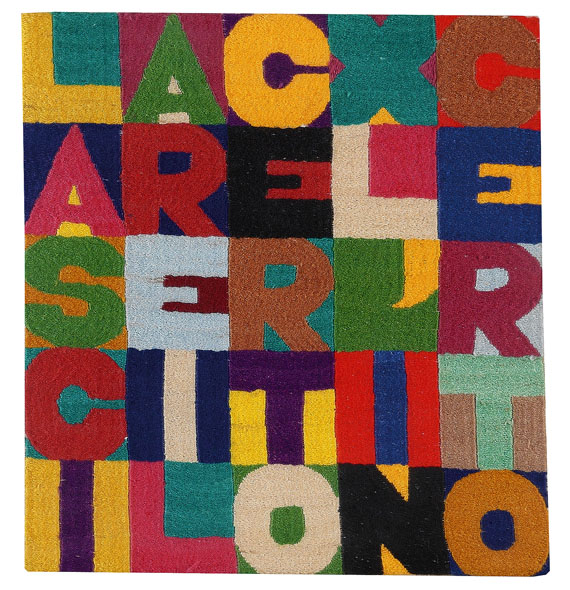 Alighiero E. Boetti - Lasciare il certo per l