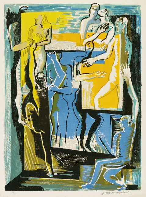 Ossip Zadkine - Les marionettes