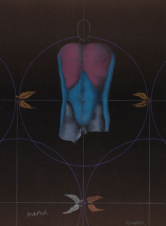 Paul Wunderlich - Olympia-Plakat