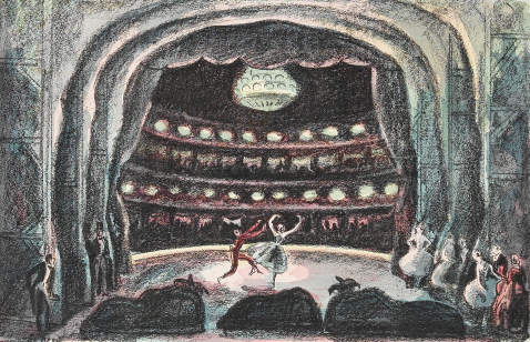 Ernst Stern - Die Ballette des Deutschen Theaters. 1918.
