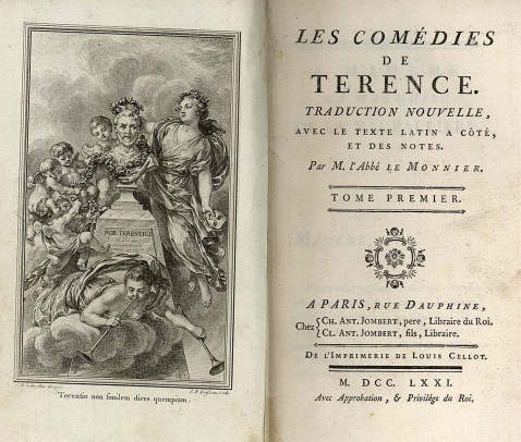 Publius Terentius Afer - Les comédies, 3 Bde.