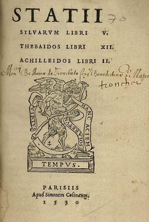 Statius, P. P. - Sylvarum libri V