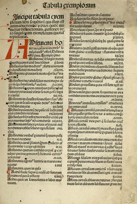 Speculum exemplorum - Speculum exemplorum. 1487.