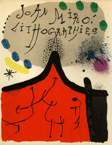 Joan Miró - Mourlot, F., Joan Miró. Der Lithograph, 4 Bde. 1972-82.