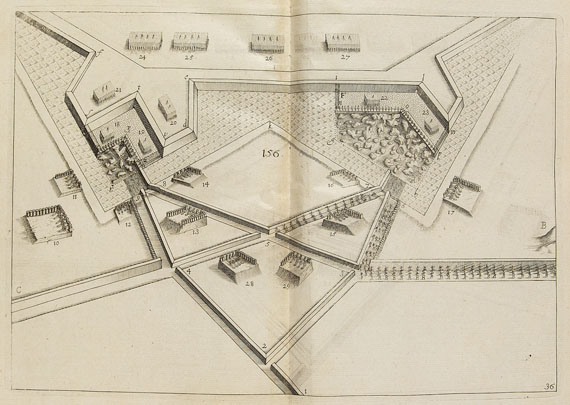 Samuel Marolois - Fortification. 1638