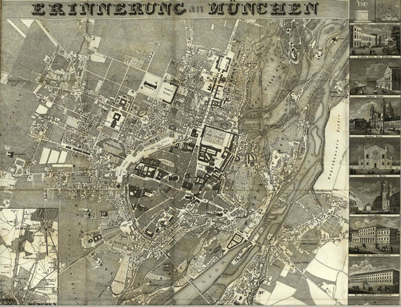 Erinnerung an München - Erinnerung an München. 1843.