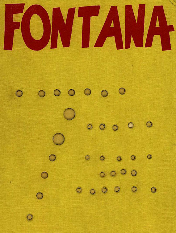 Fontana, L. - Fontana-Kat. 8 Werke. 1954-1973