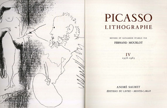Pablo Picasso - Lithographe. 1964