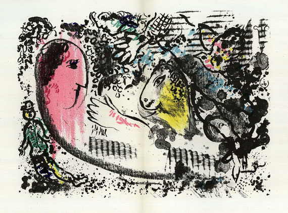 Marc Chagall - DLM. 2 Hefte. 1969