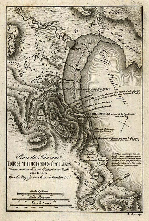   - Atlas du voyage du jeune anarchsis. 1828