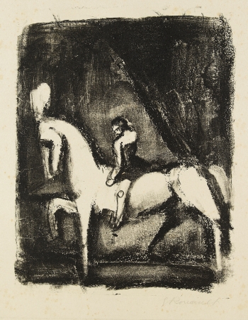 Georges Rouault - Cheval blanc ou Écuyère