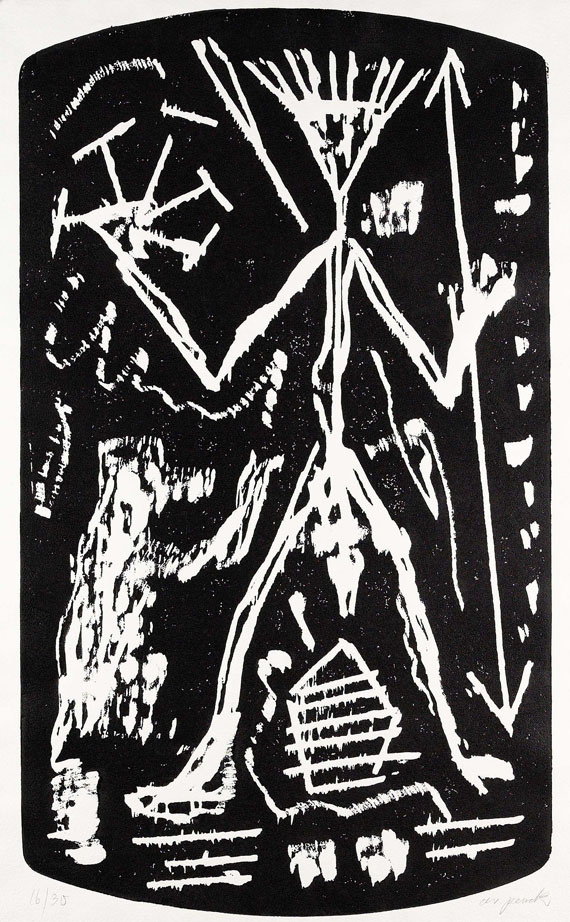 A. R. (d. i. Ralf Winkler) Penck - Jäger