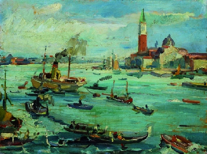 Wilhelm Wagner - San Giorgio, Venedig