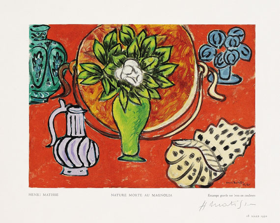 Henri Matisse - Nature morte au Magnolia