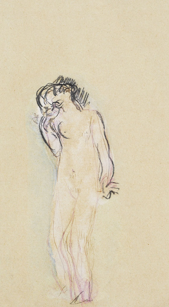 Auguste Rodin - Nu féminin au masque