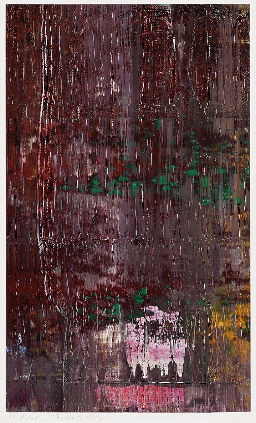 Gerhard Richter - 17. Nov. 1996 (Teil des verworfenen Abstrakten Bildes 802-4)