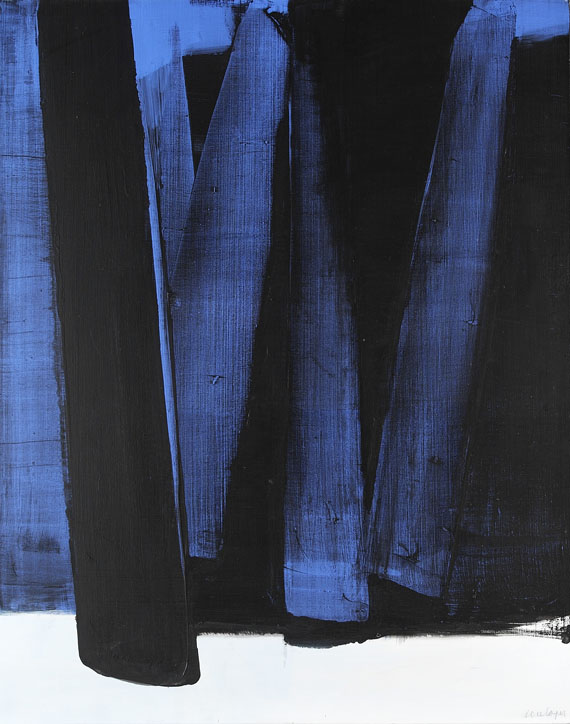 Pierre Soulages - Peinture 102 x 81 cm, 4. Mai 1981