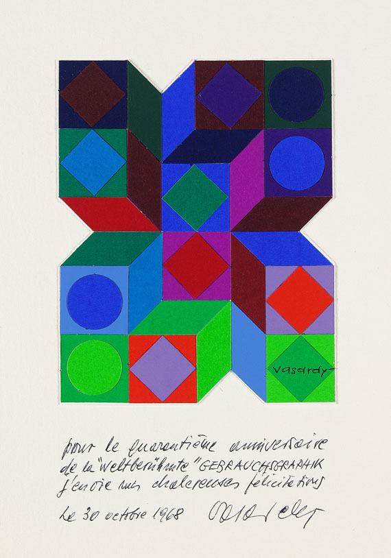 Victor Vasarely - Ohne Titel