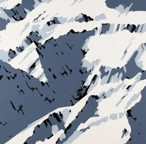 Gerhard Richter - Schweizer Alpen I