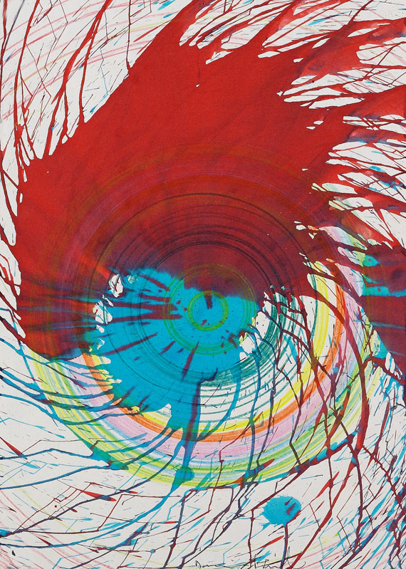 Damien Hirst - Untitled (Spin Painting)