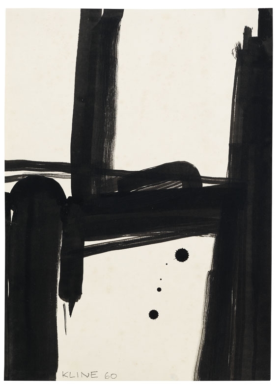 Franz Kline - Study for "Black and White No. 2"