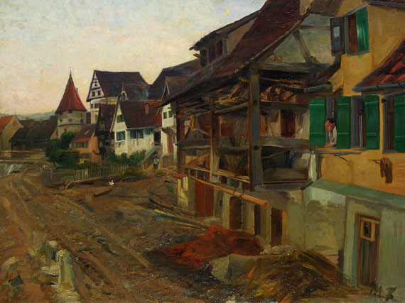 Maria Caspar-Filser - Stadtansicht (An der Eyach Balingen)