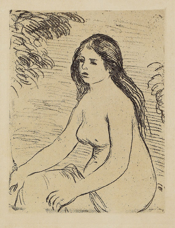 Pierre-Auguste Renoir - Femme nue assise