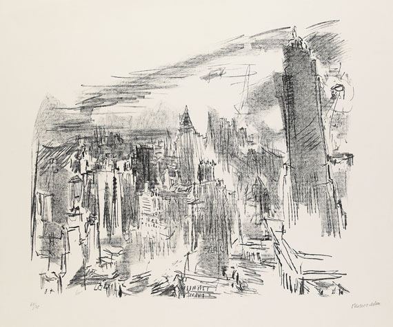 Oskar Kokoschka - Manhattan II