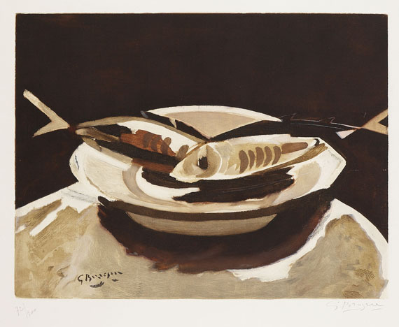 Georges Braque - Poissons
