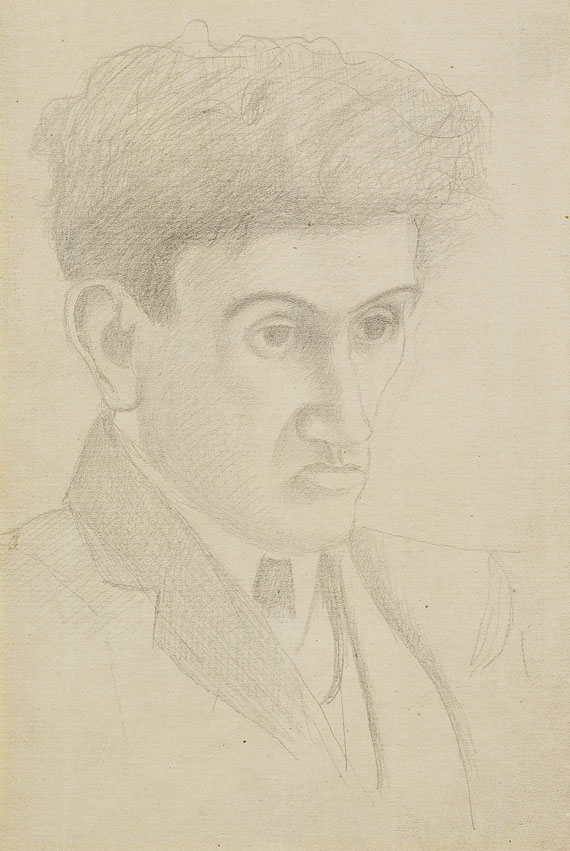 Fernand Léger - Portrait of Jean Epstein - Etude pour un portrait