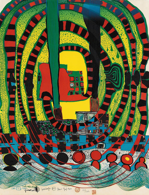 Friedensreich Hundertwasser - Seereise II