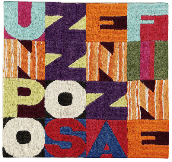 Alighiero E. Boetti - Un pozzo senza fine