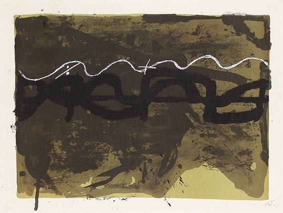 Antoni Tàpies - Aus: Nocturn Matinal