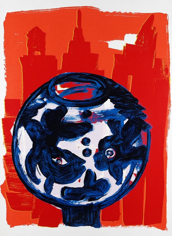 Rainer Fetting - N.Y. Fishbowl