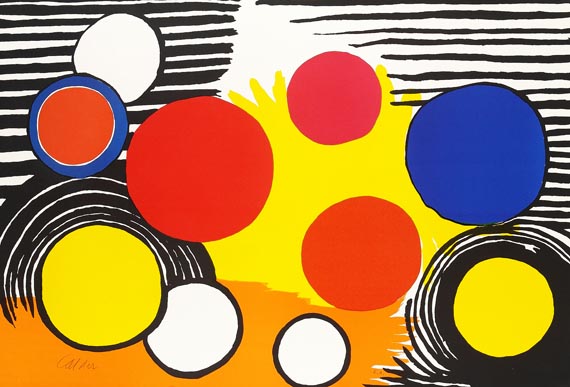 Alexander Calder - Composition with circles