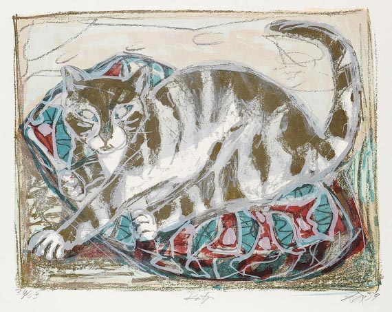 Otto Dix - Katze