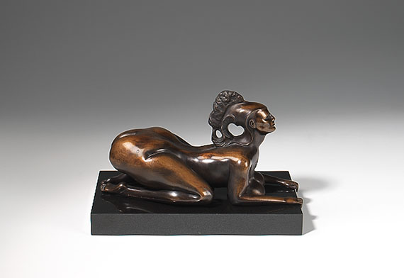 Ernst Fuchs - Sphinx I