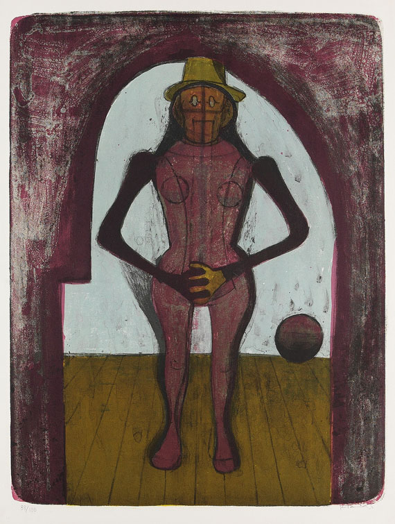 Rufino Tamayo - Femme au collant rose