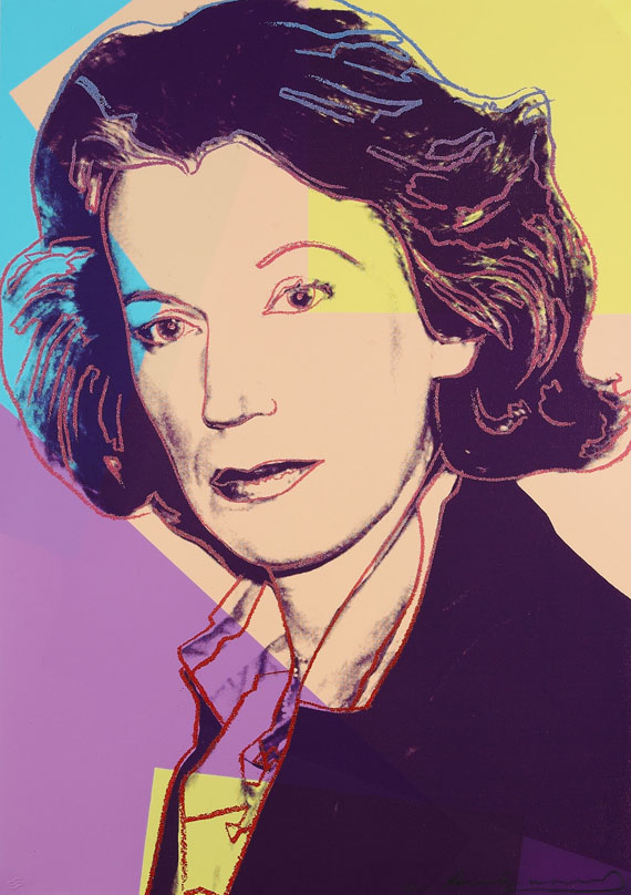 Andy Warhol - Mildred Scheel