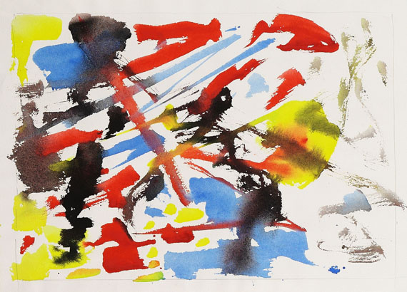 Ernst Wilhelm Nay - Ohne Titel (Farbspiele)